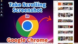 How to Take a FULL PAGE or Scrolling Screenshot in Google Chrome [upl. by Nixie9]