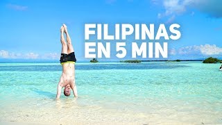 FILIPINAS EN 5 MINUTOS  MI VIAJE A FILIPINAS [upl. by Siver]