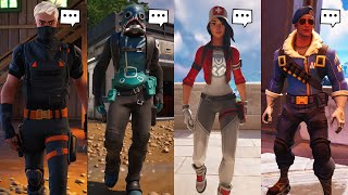 Hire a Character in different matches Fortnite Chapter 4 Season 4 [upl. by Anuahsat]