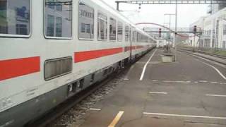 Intercity Ersatzzug mit 120 32  Loco 120 32 with IC replacement train [upl. by Ytrebil]