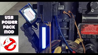 Haslab Ghostbusters Proton Pack USB Mod Power Pack Hack [upl. by Zacharia509]