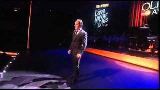 2011 Olivier Awards  Love Never Dies Live Performance Ramin Karimloo [upl. by Atnwahs]