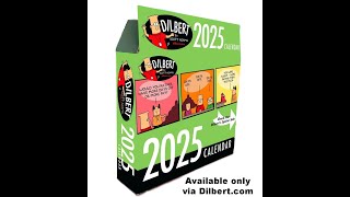 The 2025 Dilbert Calendar with Scott Adams [upl. by Yunick]