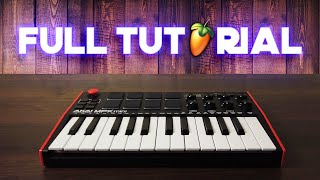 Looping Tutorial with AKAI in FL Studio  Aha  Take on me [upl. by Ennairoc]