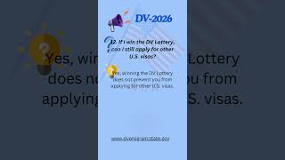 Electronic Diversity Visa Program DV 2026 DV2026 dv2026 12 [upl. by Jorie]