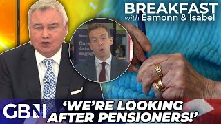 I DONT accept that Eamonn Holmes HEATED as Labour MP claims theyre PROTECTING pensioners [upl. by Dowski]