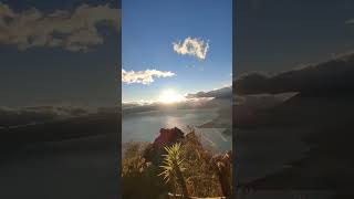 Good morning from Rostro Maya A very popular sunrise hike in Lake Atitlan Guatemala [upl. by Egon526]