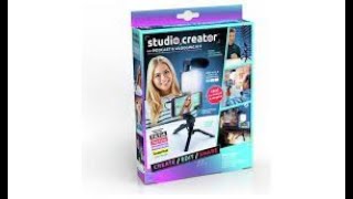 Studio Creator podcast and vlogging kit unboxing and review [upl. by Lesig]