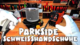 PARKSIDE® Schweißerhandschuhe aus hitzefestem Leder [upl. by Leonerd]