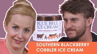 Southern Blackberry Cobbler Ice Cream  Southern Certified [upl. by Radmilla]