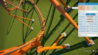 Launched Mobius loop Wing Coaster [upl. by Nyleahs]