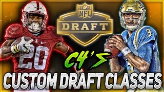 DOWNLOAD MY CUSTOM DRAFT CLASSES  MADDEN 18 FRANCHISE MODE [upl. by Kester]