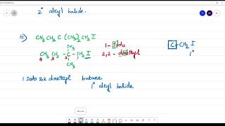 Name the following halides according to IUPAC system and classify them asalkyl allyl benzyl [upl. by Ree799]