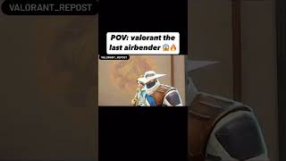 Jett the last air bender meme  valorantrepost [upl. by Ybot46]