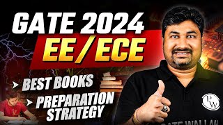 Best Books For GATE 2024 EE ECE  Preparation Strategy [upl. by Cully]