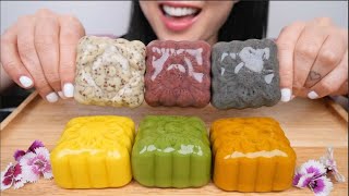 LUK CHUP MOON CAKE ASMR EATING SOUNDS NO TALKING  SASASMR [upl. by Odraleba]