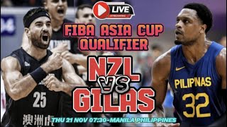 🔴GILAS PILIPINAS VS NEW ZEALAND  LIVE SCORE amp PLAY BY PLAY  COMMENTARY [upl. by Onitsoga450]