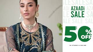 AZADI SALE UPTO 50 OFF  LIVE NOW [upl. by Mojgan]