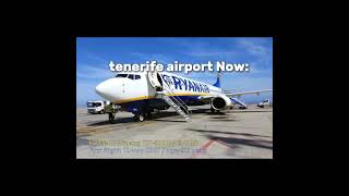 tenerife airport now vs tenerife airport then  aviation boeing mcdonnelldouglas シ edits [upl. by Halyk]