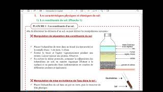 TCS chapitre 2  les facteurs édaphiques et leurs influences sur la répartition des êtres vivants [upl. by Enahsed551]