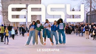 KPOP IN PUBLIC PARIS LE SSERAFIM 르세라핌 EASY Dance Cover by Young Nation Dance [upl. by Audette]