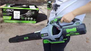 EGO Leaf Blower 650 CFM 56V Review  LB6500  Best Leaf Blower Value [upl. by Truk2]