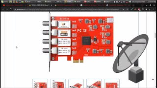 TBS5930 TBS6904se Satellite Card and USB Tuner  Video 1 [upl. by Hgielsa]