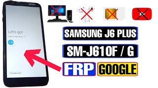 Samsung J6 Plus SMJ610F FRP Bypass 2023  Samsung J6 Plus Google Account Bypass Without PC [upl. by Dagney]