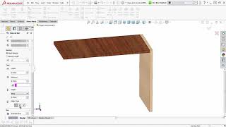 SOLIDWORKS 2018 Woodworking Tab and Slot [upl. by Assirehs]