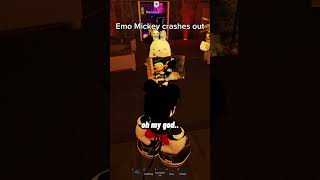 EMO MICKEY crashes out 😭🙏 pokehaven roblox [upl. by Brianna]