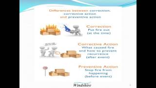 Correction Corrective Action and Preventive Action Defined Example [upl. by Ahsiened]