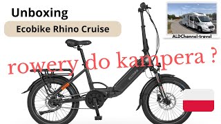 Ecobike Rhino Cruise  unboxing [upl. by Quiteri]