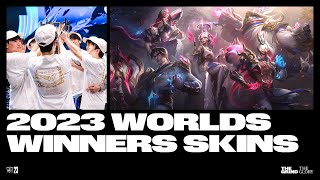 T1 World Championship 2023  Official Skins Trailer  League of Legends [upl. by Ellehciram]