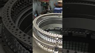 circular knitting machine assembly and debuggingknittingmachine debugging [upl. by Pride44]