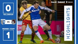 HIGHLIGHTS  Gillingham 0 Grimsby Town 1 [upl. by Jopa]