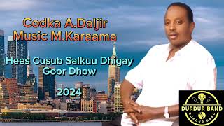 Abdinur Daljir Salkuu Dhigay GoorDhow 2024 [upl. by Nomihs588]