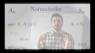 An Normalteiler von Sn  Beweis Algebra Gruppentheorie [upl. by Nuahsak]