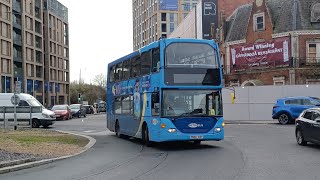 Metrobus Omnidekka 6939 YN56 FDP on route 324 at Redhill Bus Station 19022024 [upl. by Emili]