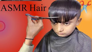 ASMR Boys Hair cutting Kids Haircuts New Hiar Style For Boys 2024 ✂️ [upl. by Weeks482]