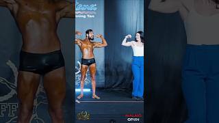 Handicapped athlete amp His Girlfriend  Respect Handicapped Athletes bodybuilding bodybuilder [upl. by Lyndes]