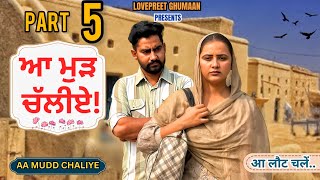 ਆ ਮੁੜ ਚੱਲੀਏ ।। PART 5 ।। PUNJABI SERIES ।। [upl. by Marka788]