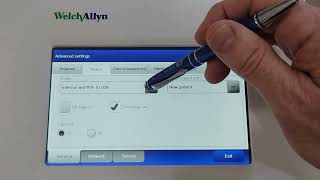 Welch Allyn CP150 ECG  Saving PDF to USB report [upl. by Assira]