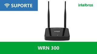 Como configurar a Rede Sem Fio no Roteador WRN 300  i3105 [upl. by Tamara822]