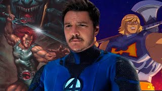 Pedro Pascal con Los 4 Fantásticos Nuevos ThunderCats HeMan está de regreso [upl. by Town763]