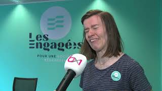 Rencontre avec Stéphanie Lange Les Engagés première députée bruxelloise en situation de handicap [upl. by Hannah]