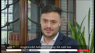 AngloGold Ashanti is set to pay SA government an exit tax [upl. by Ojadnama]