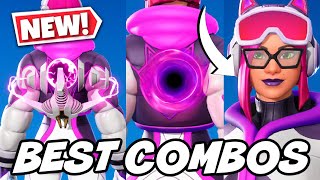 BEST COMBOS FOR NEW TRAILBLAZER LYNX SKIN LEVEL UP QUEST PACK  Fortnite [upl. by Kikelia]