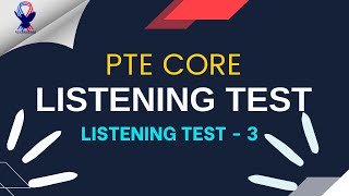 PTE Core Listening Test  PTE Core Listening Mock Test [upl. by Tiphanie633]