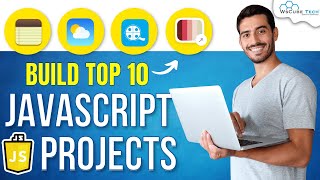 10 JavaScript Projects for Beginners For 202223  Build your Skills with JavaScript [upl. by Dodd]