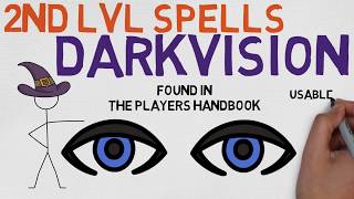 2nd Level Spell 19 Darkvision 5E [upl. by Ahsilla595]